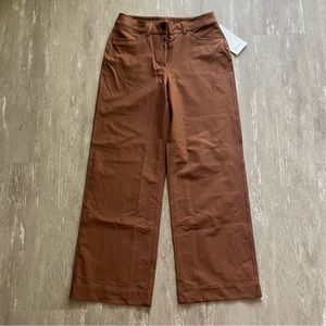 Waist 29” Lululemon City Sleek 5 Pocket HR Wide-Leg Pant Utilitech Roast Brown